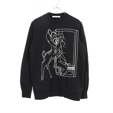 ジバンシィ GIVENCHY × Disney バンビ プリント スウェット 衣料品 トップス メンズ