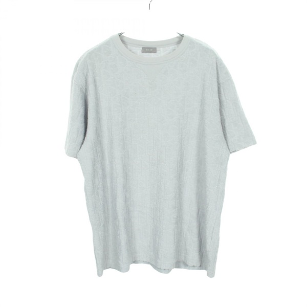 クリスチャンディオール オブリーク ジャカード パイル 半袖Tシャツ 衣料品 トップス メンズ