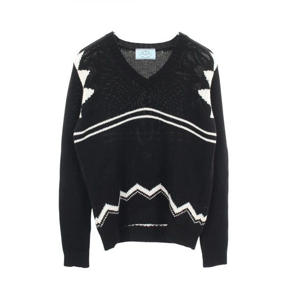プラダ(PRADA)プラダ Vネック ニット 衣料品 トップス レディース