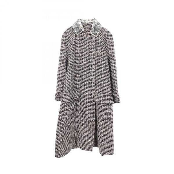 シャネル(CHANEL)シャネル ココマークボタン スパンコール ダブル