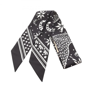 エルメス ツイリー Les Leopards Bandana スカーフ 衣料品 レディース