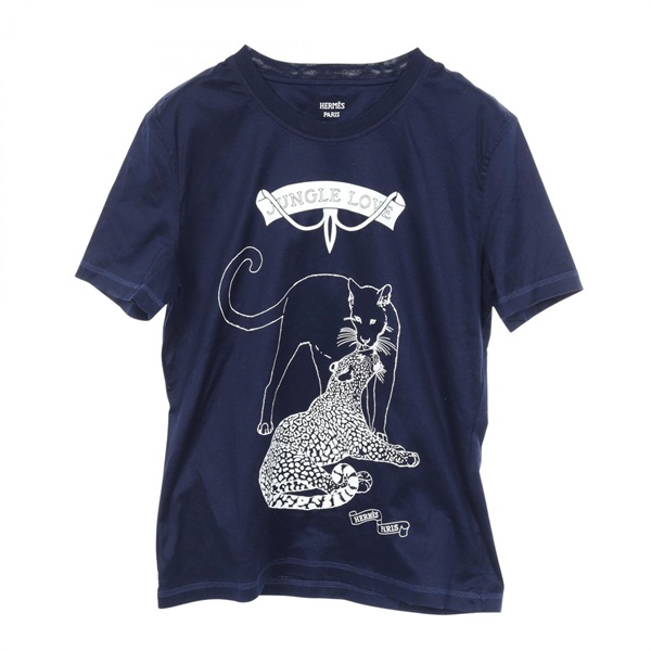 エルメス JUNGLE LOVE 半袖Tシャツ 衣料品 トップス レディース
