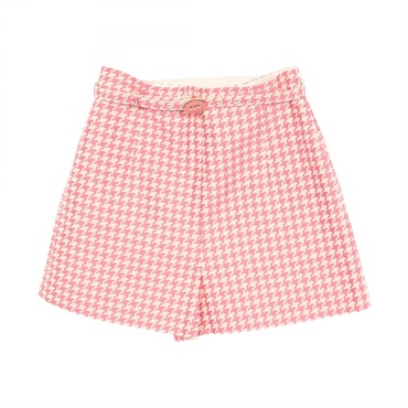 ディオール 千鳥格子柄 ショート パンツ 衣料品  ボトムス レディース 211P11A3486