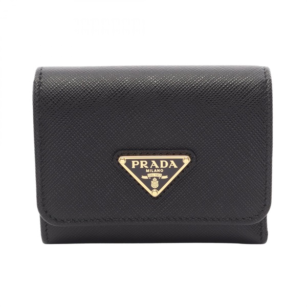 プラダ SAFFIANO BOCCHE 三つ折り財布 財布 メンズ レディース 1MH043