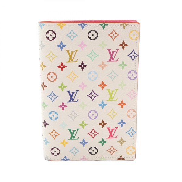 ルイ・ヴィトン LOUIS VUITTON × 村上隆 クーヴェルテュール パスポール NM  パスケース アクセサリー レディース M14178