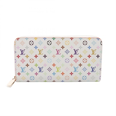 ルイ・ヴィトン LV × TM ジッピーウォレット 村上隆 ラウンド長財布 財布 レディース M13922