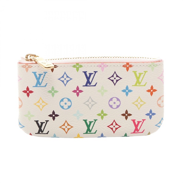 ルイ・ヴィトン LV × TM カードキーケース ポシェット クレ キーリング付き コインケース 財布 レディース M28388
