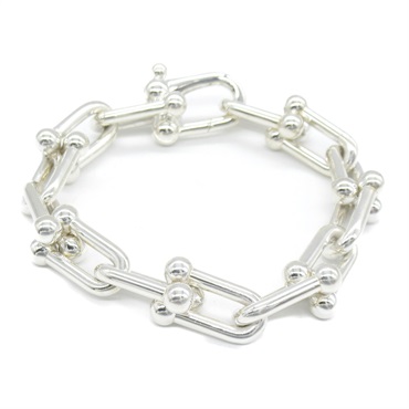 ティファニー(TIFFANY＆CO)ハードウェアラージリンクブレスレット
