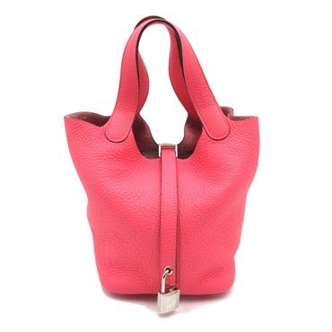 美品 正規品 エルメス ピコタン ハンドバッグ HERMES ピコタンPM 赤 エルメス(HERMES)ピコタンロックPM｜2106800504484｜【公式