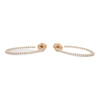 ティファニー(TIFFANY＆CO)メトロ フープ ピアス ラージ