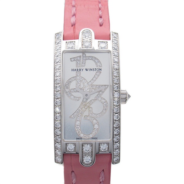 ハリーウィンストン アヴェニューC ミニ ダイヤ文字 腕時計 時計 レディース AVCQHM16WW014