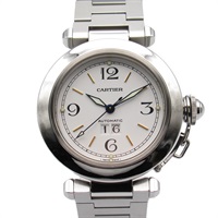 カルティエ パシャC グランデデイト 腕時計 時計 メンズ レディース W31044M7