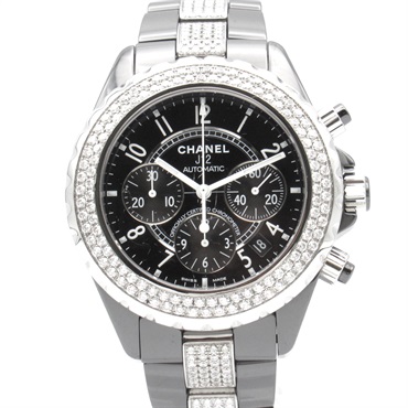 【超希少】CHANEL J12 クロノグラフ　ダイヤモンド シャネルJ12 クロノグラフ ダイヤベゼル / CHANEL J12 CHRONOGRAPH
