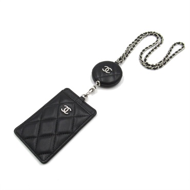 CHANEL　カードケース・ケース　チェーン付 シャネル(CHANEL)トラッセ・カードケース・チェーン付｜2106800524666