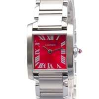 カルティエ タンクフランセーズ2006年クリスマス限定 腕時計 時計 レディース W51030Q3