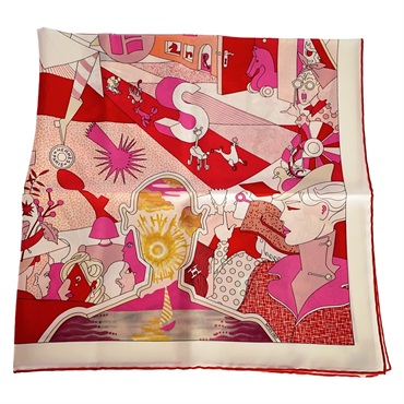 エルメススカーフ　カレ90 美品 エルメス(HERMES)エルメス カレ90 スカーフ 衣料品 レディース