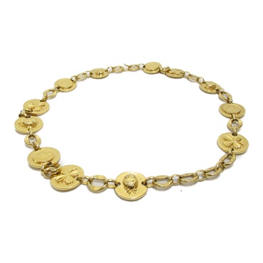 シャネル(CHANEL)シャネル チェーンベルト メダル・コイン・クローバー