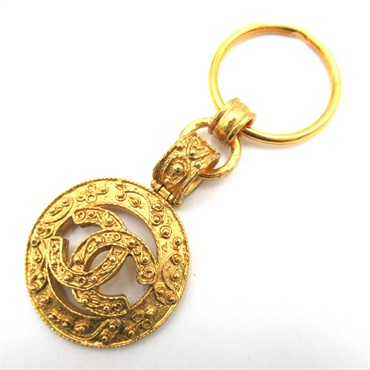 CHANELキーホルダー　ヴィンテージ シャネル(CHANEL)シャネル ヴィンテージ キーリング キーリング