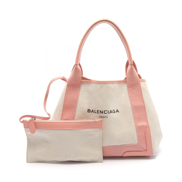 バレンシアガ(BALENCIAGA)バレンシアガ NAVY CABAS S ネイビーカバ 