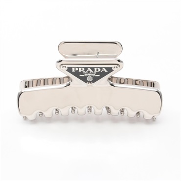 プラダ(PRADA)プラダ トライアングルロゴ バレッタ アクセサリー