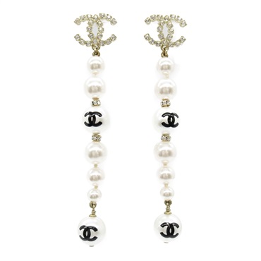 シャネル(CHANEL)シャネル パールロングピアス ピアス ジュエリー