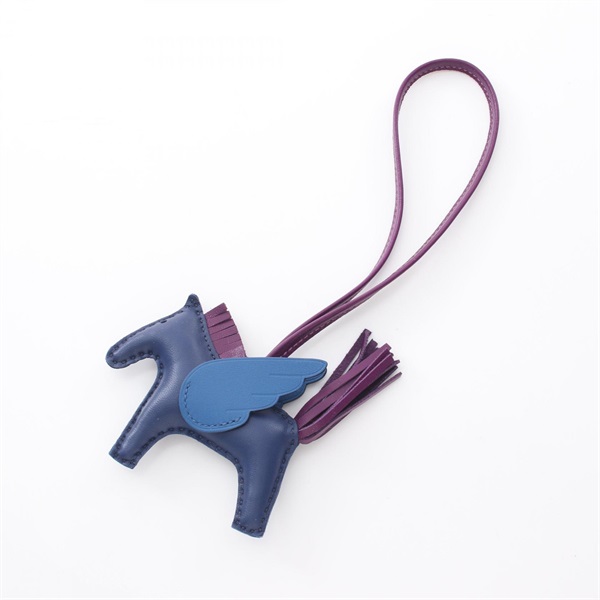 エルメス(HERMES)エルメス ロデオペガサスPM ブルーサフィール