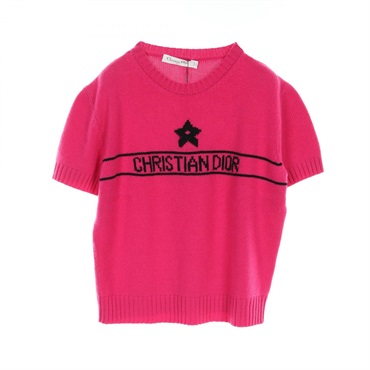美品 Christian Dior ディオール ニット　トップス DIOR | ショートスリーブ セーター ウール & カシミヤ ニット