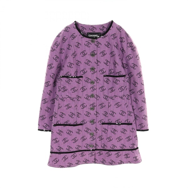 CHANEL ココマーク ノーカラージャケット