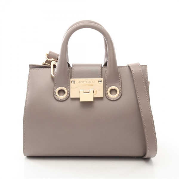 ジミーチュウ　ハンドバッグ　シルバー×ゴールド ゴールド（金色）系 Jimmy Choo(ジミーチュウ) バッグ・カバン