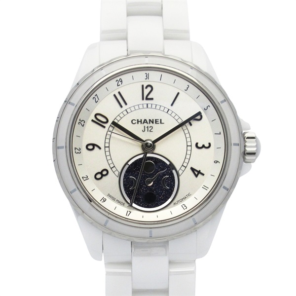シャネル(CHANEL)シャネル J12 ファーズ ドゥ リュヌ ムーンフェイズ 