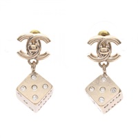 シャネル ココマーク サイコロ ピアス ジュエリー レディース B21.P