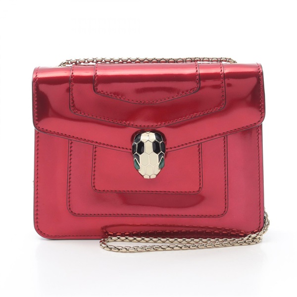 BVLGARI ブルガリ ポシェット S.Bulgari（ソティリオブルガリ） ショルダーバッグ ＰＶＣ×レザー グレー ユニセックス BVLGARI ブルガリ ポシェット S.Bulgari（ソティリオブルガリ