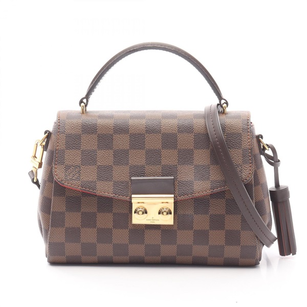ルイ・ヴィトン クロワゼット ダミエエベヌ ハンドバッグ バッグ レディース N53000