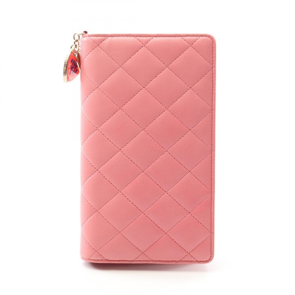 シャネル(CHANEL)シャネル マトラッセ 二つ折り長財布 財布 レディース 