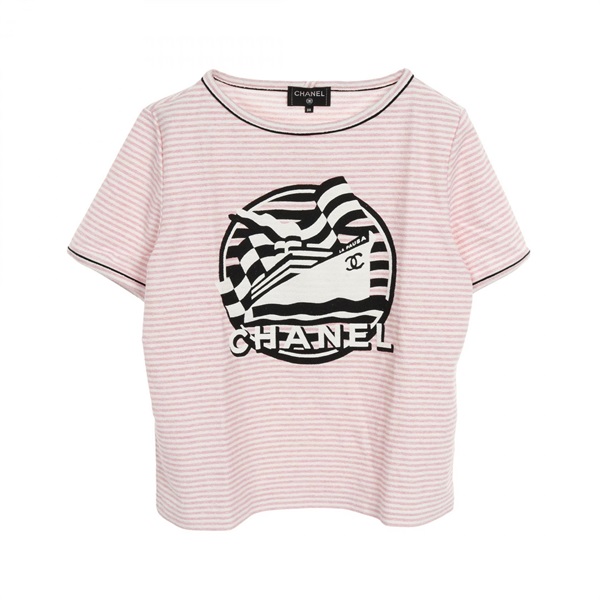 シャネル LA PAUSA パイル カットソー 衣料品 トップス レディース P60455V22656