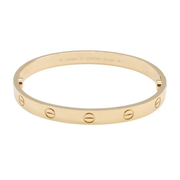 カルティエ　チャリティ　ラブブレス LOVE（Cartier） （美品）カルティエ CARTIER LOVE ラブブレス