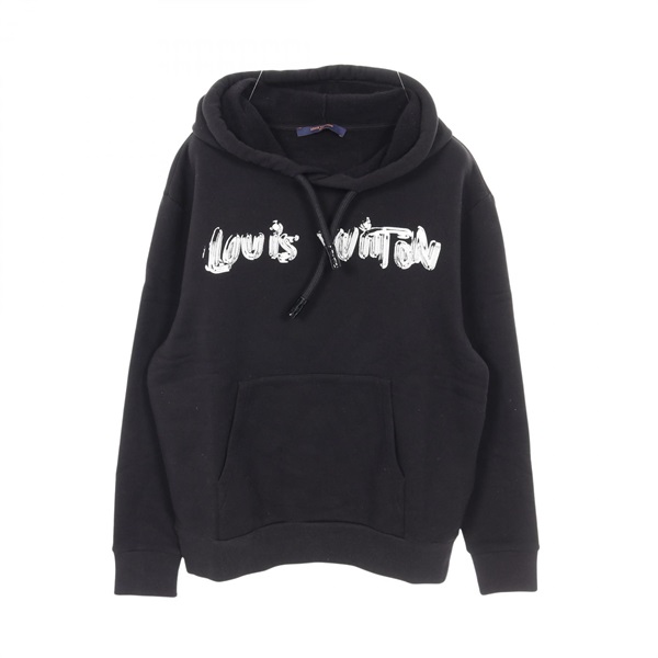 【超人気デザイン】 LOUIS VUITTON グラフィックロゴ パーカー XL ルイ・ヴィトン(LOUIS VUITTON)ルイ・ヴィトン グラフィックロゴ