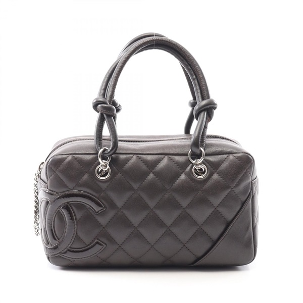 シャネル カンボンライン ミニボーリングバッグ ハンドバッグ バッグ レディース A29792