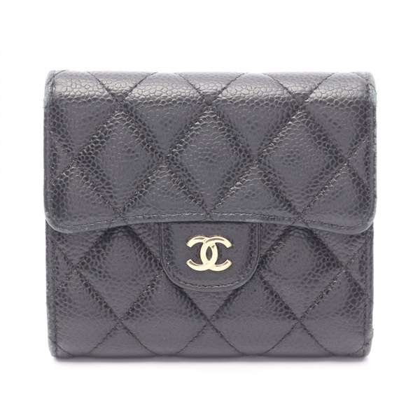 シャネル クラシック スモール フラップ ウォレット 三つ折り財布 財布 レディース AP0231