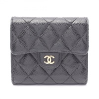 シャネル クラシック スモール フラップ ウォレット 三つ折り財布 財布 レディース AP0231
