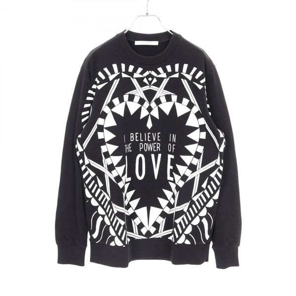 ジバンシィ I BELIEVE IN THE POWER OF LOVE スウェット 衣料品 トップス メンズ