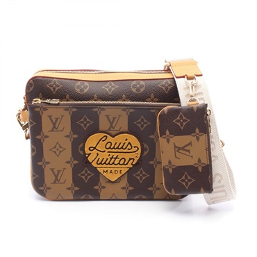【美品】ルイヴィトン　トリオメッセンジャー ルイ・ヴィトン(LOUIS VUITTON)ルイ・ヴィトン LOUIS VUITTON