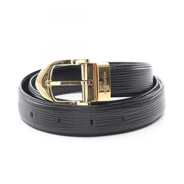 美品 ルイヴィトン ベルト M6832 エピ サンチュール クラシック ブラック ルイ・ヴィトン(LOUIS VUITTON)ルイ・ヴィトン サンチュール
