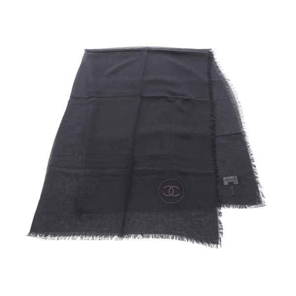 シャネル(CHANEL)シャネル ココマーク刺繍 ストール 衣料品 レディース