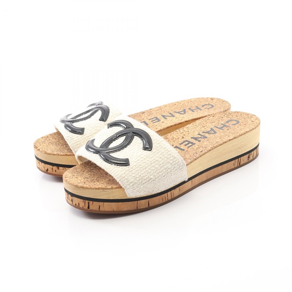 シャネル(CHANEL)シャネル ココマーク ミュール 靴 レディース G35799