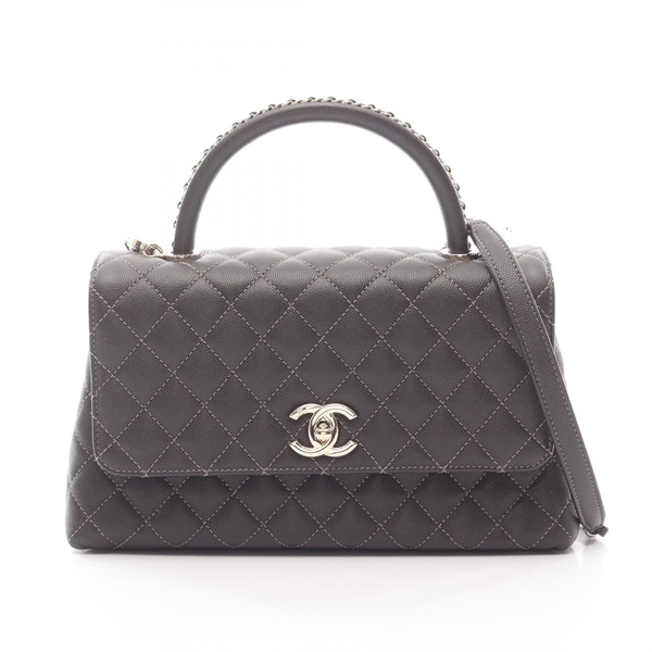 シャネル ココハンドル29 トップハンドル フラップ バッグ マトラッセ  ハンドバッグ バッグ レディース