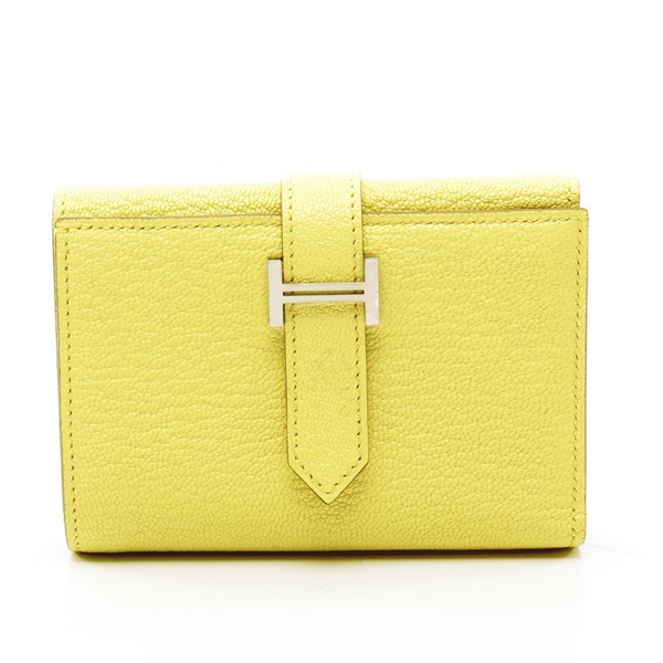 エルメス ベアン コンビネ  三つ折り財布 財布 レディース