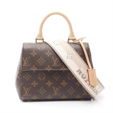 ルイ・ヴィトン LOUIS VUITTON クリュニー MINI ハンドバッグ バッグ PVCコーティングキャンバス レザー モノグラム レディース ブラウン系 M46055 【中古】 ルイ・ヴィトン(LOUIS VUITTON)ルイ・ヴィトン クリュニー MINI