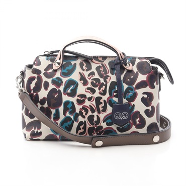 フェンディ BY THE WAY MEDIUM バイザウェイ ミディアム キオスク FFスプラッシュ ハンドバッグ バッグ レディース 8BL124