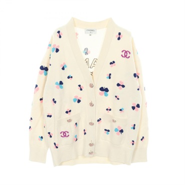 シャネル ココマークボタン カーディガン 衣料品 トップス レディース P77000 K11116
